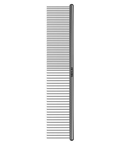 Andis 68550 Stainless Steel Pet Dematting Comb, 7.5in - size: 7 1/2 Inch