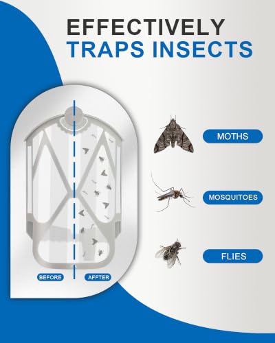Dichroma 24 Pack Flying Insect Trap Refill Cartridges for Zevo M364 and Max