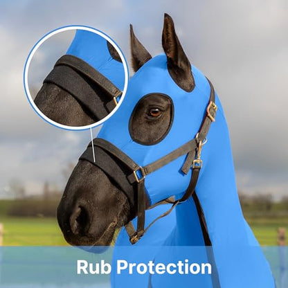 RESISTANCE Full Body Slinky with Zipper Hood and Belly Wrap, Various Sizes and Colors - color: Royal Blue, size: Medium