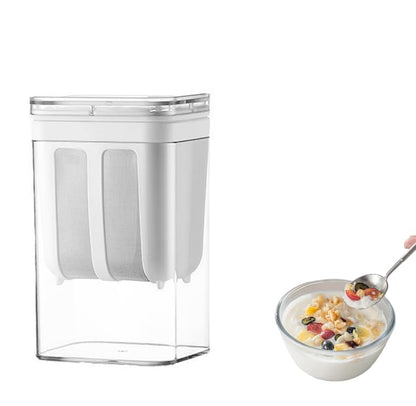 1100ML Large Yogurt Strainer, Ultra Fine Mesh Greek Yogurt Filter