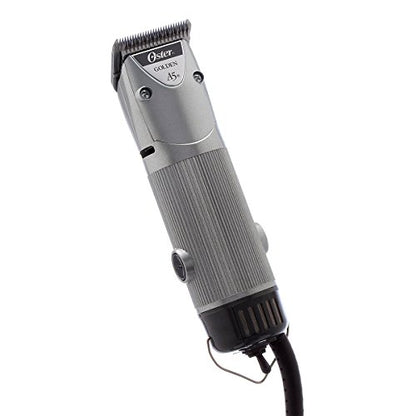 Oster Clipmaster Hair Clippers for Large Dog, Cat, and Pet Grooming with Detachable Blade for Thick Coats, Gray - color: Gray