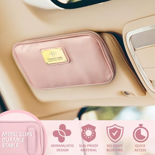 EVERLIT CARE Car First Aid Kit with Emergency Supplies Survival Gear Including Window Breaker Disposable Urine Bag Mountable Survival Kit for Family Travel in Car (Pink) - color: Pink