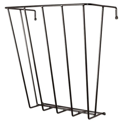 Schneiders Easy-Up Standard Hay Rack for Horses | Heavy-Duty Wall-Mounted Feeder | Holds 2-3 Flakes | Space-Saving Stable & Barn Hay Storage | Color Black