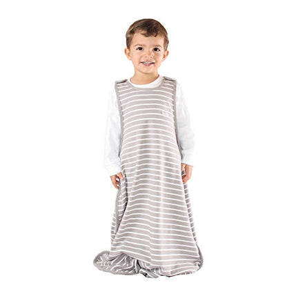 Woolino Toddler Sleeping Bag, 4 Season, Merino Wool and Organic Cotton, Baby Sleep Bag or Sack, 2-4 Years, Earth - color: Earth