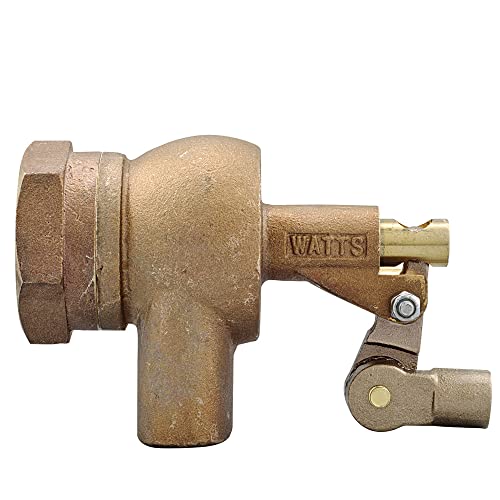 Watts 1250 Series 1-1/4" Bronze Heavy Duty Float Valve Female NPT Threaded - size: 1-1/4 Inch, style: Female NPT Threaded Inlet