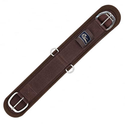 Horse Cinch, Equestrian Saddle Girth with Stainless Steel Smart Rings & Buckle for Western Riding - size: 30-Inch