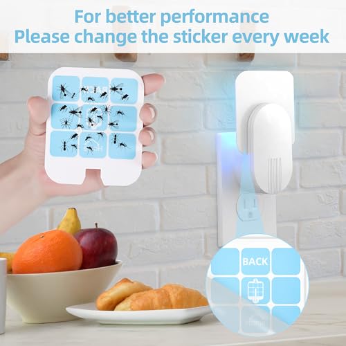 20 Pack Trap Refill Compatible with Saferr Home Fly Trap Refill,Applicable to SH502、SH503、23005-06 and DT3005W、DT3005W-DS3,Indoor Fly Trap Plug-in Insect Trap Replacement (20)