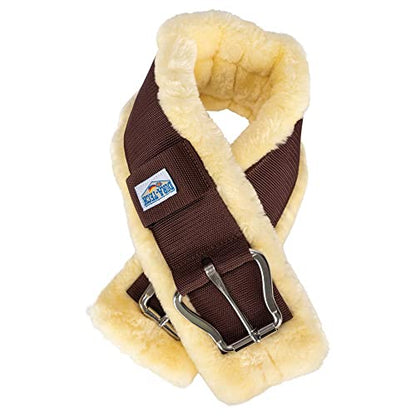 Dura-Tech Removable Fleece Western Cinches | Enhance Horse Comfort | Ease of Maintenance - size: 26, style: Straight