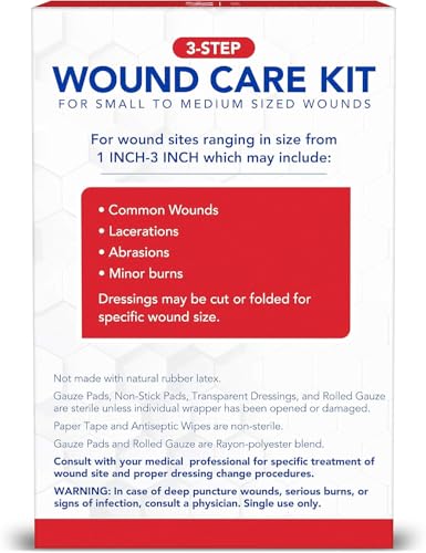 All Health Wound Care Kit & First Aid Kit, Everyday Essentials, 40 Pieces