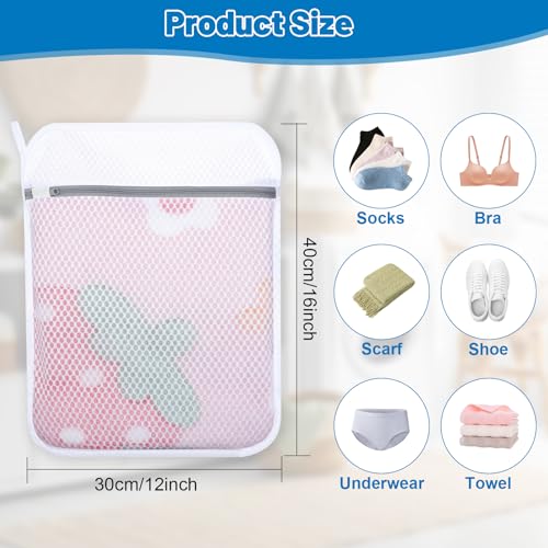3-Pack Durable Honeycomb Mesh Laundry Bags for Delicates, 12 x 16 Inches - color: 120gsm Honeycomb Mesh, size: 3 Medium