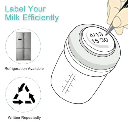 COMI Wide Neck Glass Breastmilk Collection n Storage Bottle, 6 Packs, 8oz with Screw Ring Sealing Disk; Re-markable Sealing Disc. BPA Free, Fits Breast Pumps & Nipples (3 Gray Lids + 3 Pink Lids) - style: 240ml 3PINK+3GRAY