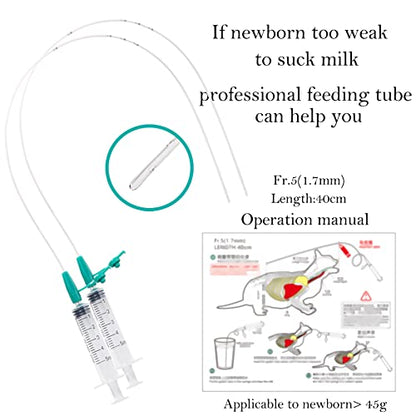 Doggiema Breeding kit for Newborn Puppy/Kitten,Feeding Tube