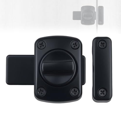 WellMade 2 Pack Heavy Duty Rotating Bolt Latch, 180° Double Sided Security Slide Lock – Zinc Alloy & Steel, Rustproof Gate Latch for Doors, Fences, Barns & Pet Enclosures