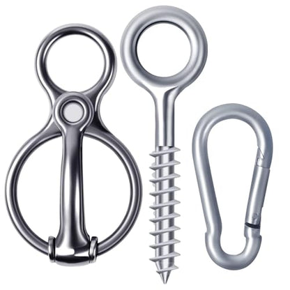 Martx Blocker Tie Ring for Horses, Stainless Steel Tack Accessories