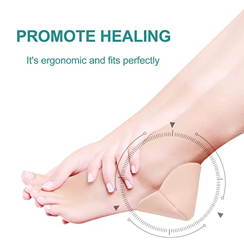 Dimora Heel Foam Dressing, Non-Adhesive Hydrophilic Pads, Highly Absorbent 5.5 x 4 in Pack of 5 Waterproof Dressing for Wound Care - size: 5.5“x4" 5 packs