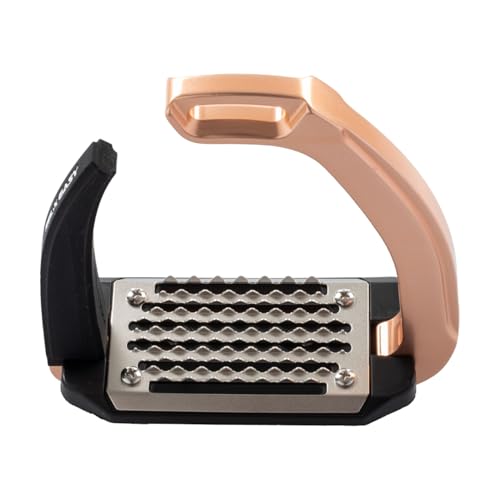 Acavallo Rel-X Easy Stirrups - color: Rose Gold