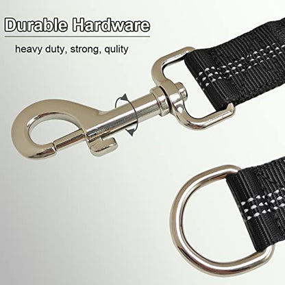 20FT Dog Tie-Out Rope + Bungee Dog Leash Extension