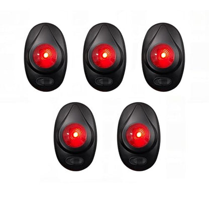 Electric Fence Light Indicator,Fence Alert Electric Fence Checker,Black 5pc - color: Black, size: 5 pcs