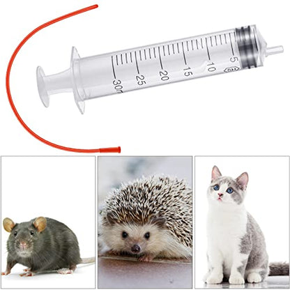 Nuanchu 3 Sets Puppy Kitten Feeding Tube Kit for Small Animals
