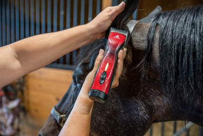 Andis 562293 Pulse ZR II 5-Speed Detachable Pet Clipper with 30W Wide Blade - color: Burgundy
