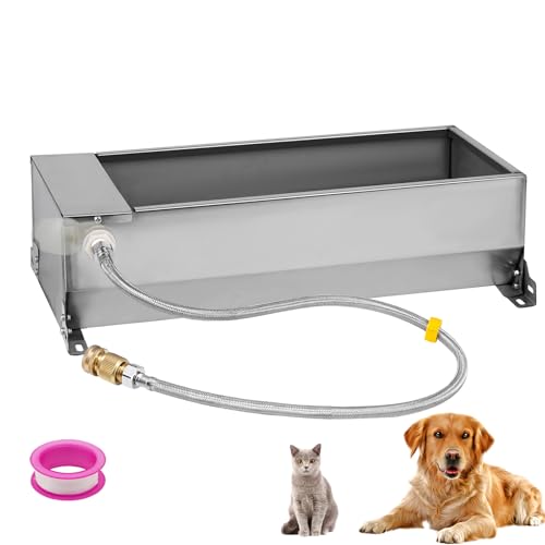 Automatic Livestock Water Trough Large Capacity, Self Filling Dog Waterer