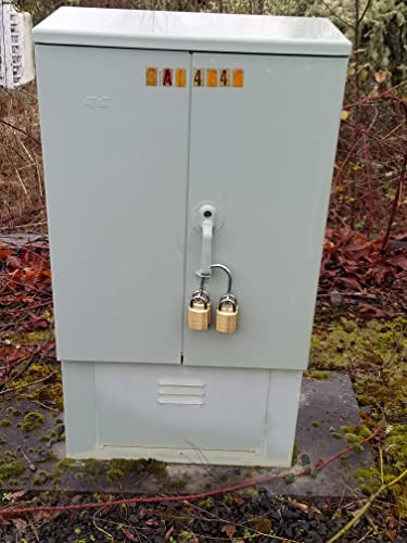 Gate Keeper GM P6006 Multi User Shared Access Locking System | 2, 3, or 4 Padlock Capacity Hasp for Gates and Doors, Weather Resistant Zinc Plated Carbon Steel, Industrial Grade Security