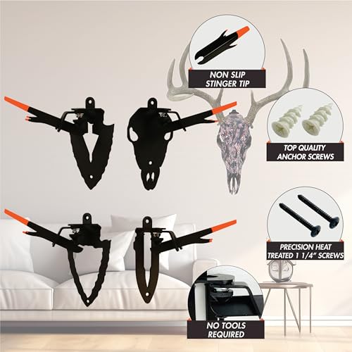 Herron Outdoors Skull Mount Archery Style - style: Archery