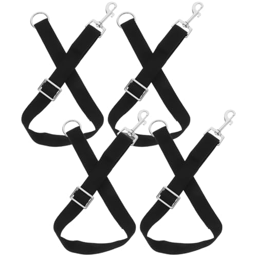 balacoo Horse Bucket Hanging Straps 4-Pack | Nylon, Adjustable feeder support, Stall and farm use