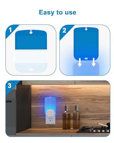 20 Pack Refill Cartridges for Stem Flying Insect Light Trap, Replacement Glue Card Compatible with Wondercide Indoor Plug-in Blue Light Trap for Fly Bug Mosquito Gnat