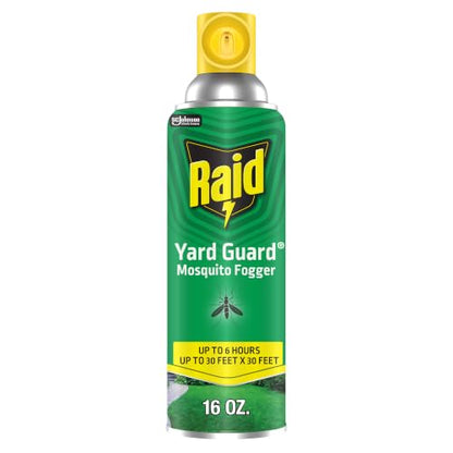 Raid Yard Guard Outdoor Mosquito Fogger Insect Killer, 16 oz, 12 Count - size: 16 Ounce (Pack of 1)