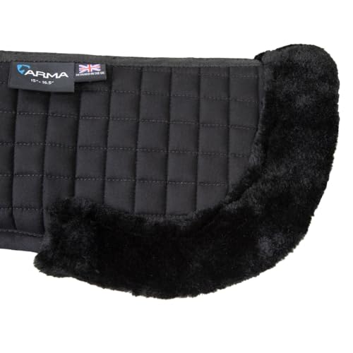 Shires ARMA Acrilan Lined Saddle Pad - size: 15" - 16.5"