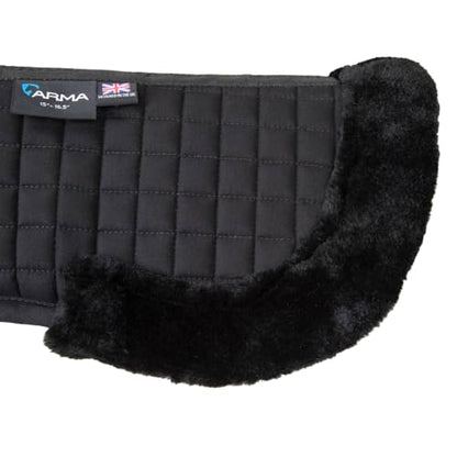 Shires ARMA Acrilan Lined Saddle Pad - size: 15" - 16.5"