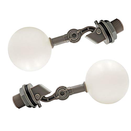 1/2 Float Valve for Pond, Float Ball Valve, 2 Pack - size: 1/2 Inch