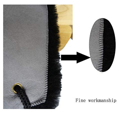 Western Merino Sheepskin Saddle Seat Saver Wool Saddle Cover Fleece Horse Pad