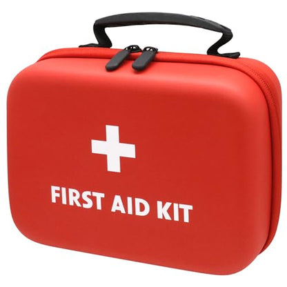 Faylapa Travel First Aid Pouch, Empty First Aid Bag, 9x7x3 inches Portable Outdoor First Aid Medical Storage Organizer Bag for Travel, Boat, Office, Sports, Hiking, Outdoor(Bag Only)