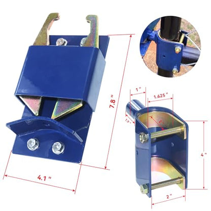 [Upgraded] Blue S16100100 Two Way Lockable Gate Latch - size: A2 1xGate Latch