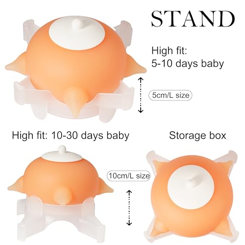Doggiema Puppy Milk Feeder Nipple Puppy Bottle Puppy's feeders - size: L size for Small/Medium Breed Puppy