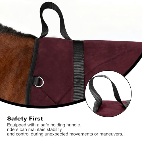 Saddle Pad Western, Classic Contour Saddle Pad, Ortho Pad Horse Saddle Pad, Saddle Blanket - color: Red