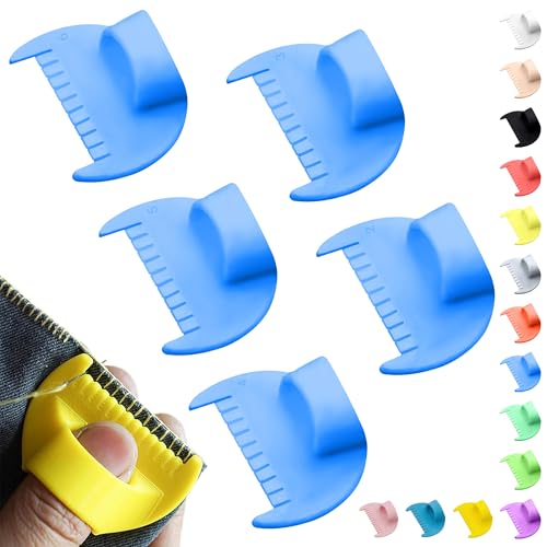 2mm-6mm Seam Guide for Hand Sewing Edge Lockranding Tool 5 PCS Set for Leather/Fabric/Craft Sew, Blue - color: Blue 2-6mm 5PCS