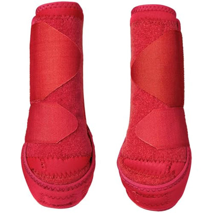 Tough1 Economy Sport Boots Front - Purple - color: Red