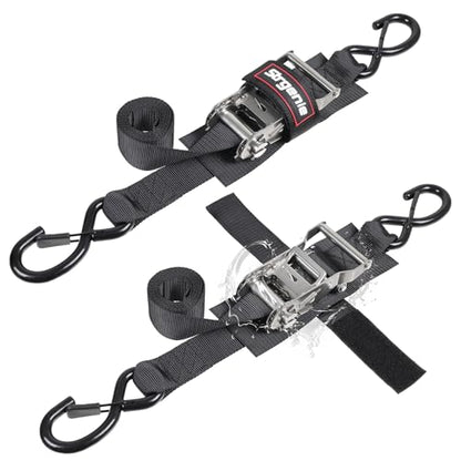 Boat Trailer Straps Stainless Steel 1.5IN 4FT Transom Straps - size: 1.5" x 4'-Stainless steel