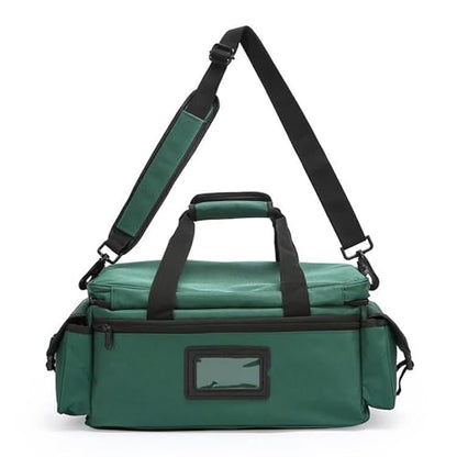 First Aid Bag,Medical Bag,First Responder Bag for Trauma,Medical Bag Organizer with Detachable Dividers for Nurses,Home Health Care,EMT(Bag Only)