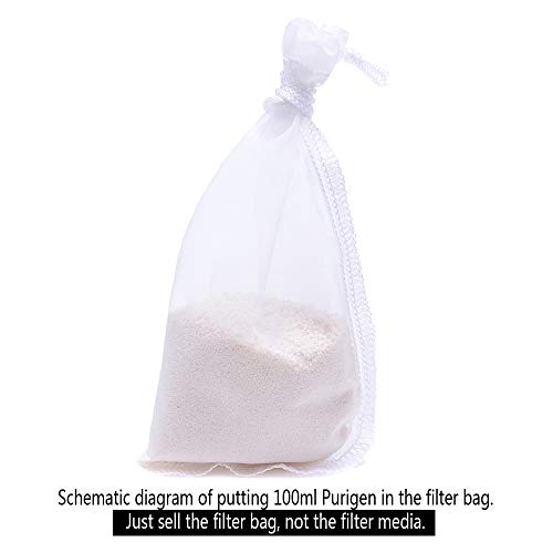 ALEGI Aquarium Extra Fine Media Filter Bag 7.5"*3.6" 3 Pack - size: 7.5"*3.6" (3 pack)