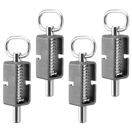 5/8" Weld-On Spring Latch Assembly, Trailer Gate Latch with Plain Tube | for Trucks & Trailers, 4-Pack - size: Pack of 4