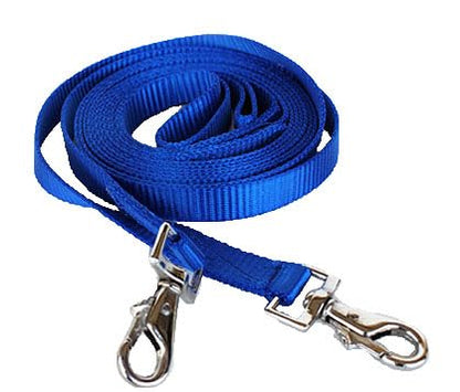 English Western Horse Nylon Halter Bridle Combo w/ Reins Blue 60111RB - color: Sky Blue/Full