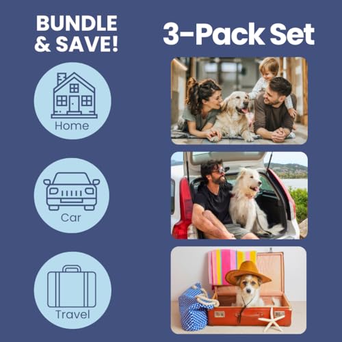 Rubyloo Dog First Aid Kit,1 Essential & 2 Travel Packs Bundle