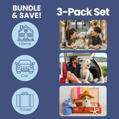 Rubyloo Dog First Aid Kit,1 Essential & 2 Travel Packs Bundle