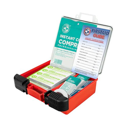 Be Smart Get Prepared OSHA/ANSI First Aid Kit - 10 Person