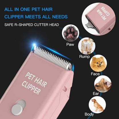 Washable Replacement Blades for Dog Clipper,Replacements Blades for Dogs and Cats Grooming Clippers,6 PCs of Replacement Blades Only - color: Tb022 6pc Blades