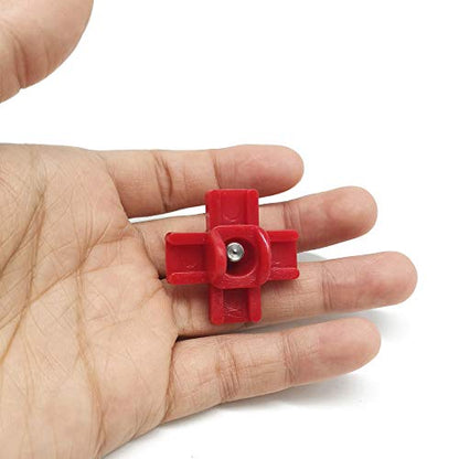 TIHOOD 20PCS Horizontal Side Mount Automatic Poultry Nipples Drinker Waterer for Chicken or Quail